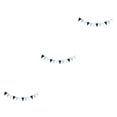 thumbnail image 1 of Advancent Banderas de guirnalda de moda y duraderas: agregue un toque de elegancia a la fiesta Banner Party Garland Blanco y negro azul Type1 NO1, 1 of 6