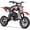 red, variant on 39cc 4-Stroke Off-Road Mini Bike Gas Powered, 20 MPH max Speed, 27 Miles Range, Dual Disc Brakes, EPA Approved Pocket Bike Supports 165 lbs for Teens,Black