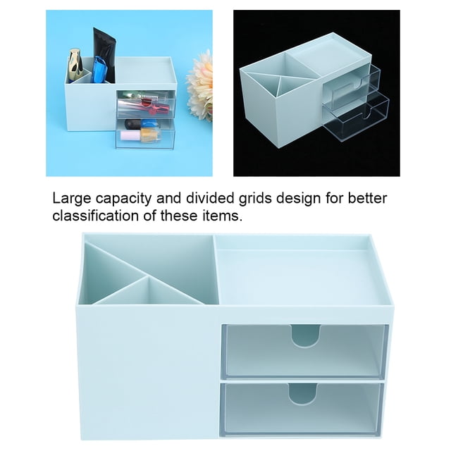 Caja de almacenamiento de escritorio almacenamiento de cosméticos resistente al desgaste simple para el hogar ANGGREK Otros