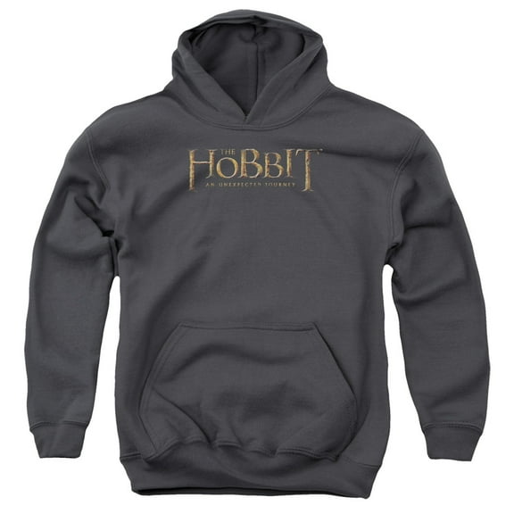 The Hobbit - Distressed Logo - Youth Hooded Sweatshirt - X-Large