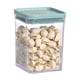 thumbnail image 1 of Recipientes herméticos para almacenar alimentos en la cocina, recipientes de plástico transparente para cereales, café, frutos secos, pastas (600 ml), 1 of 6