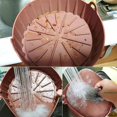 thumbnail image 3 of Air Fryer Basket Silicone, Silicone Pot Baking Removable Non-Stick Kitchen Grill Pan Basket, Non-Stick Chip, Dishwasher Safe, 3 of 5