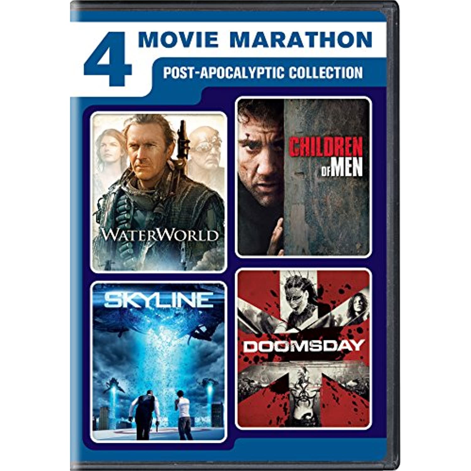 4 Movie Marathon Post Apocalyptic Collection Dvd Walmart Com