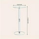 thumbnail image 3 of Acrylic Transparent Coffee Table Clear Drink Table Small Round End Room Side Table Acrylic Desk Home Decorations, 3 of 5