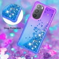 thumbnail image 5 of Funda para Motorola Edge 30 Pro Transparente con Brillos Carcasa Protectora Antigolpes con Glitter Brillante, 5 of 5