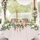 thumbnail image 4 of Arco de boda y decoración floral para mesa | Arreglo floral de seda artificial y plástico | Letrero de bienvenida de 2 piezas y centro de mesa para fotografía de bodas y decoración de fiestas, 4 of 6