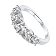 thumbnail image 3 of Anillo de banda de circón para mujer, elegante joyería decorativa con estilo para San Valentín 9, 3 of 9