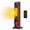 Charcoal Black, variant on SHOUFTW 32" Electric Ceramic Space Heater for Indoor Use, 1500W Tower Heater for Home Office, 60° Oscillation with Remote, Adjustable Thermostat, 15H Timer, Gold