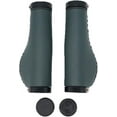 thumbnail image 4 of Bike Handlebar Grips Ergonomic Design Non-Slip PVC Microfiber Leather Hand-Sewn Double Lock-on Bicycle Handle Grips 22.2x130mm for Mountain Road MTB Bike, 4 of 9