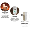 thumbnail image 2 of Elongated One Piece Toilet For Bathroom Gloss White Comfortable 17.3 in. ADA Seat Height, Dual Flush 1.0/1.28 GPF, Soft-Close Seat, 2 of 14