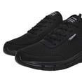 thumbnail image 2 of Zapatos casuales para hombre con cordones Zapatos de tenis transpirables cómodos para viajes al aire libre Likrtyny Tenis De Mujer Tenis De Hombre, 2 of 8