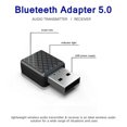 thumbnail image 2 of Adaptador Usb Bluetooth 2 En 1 10Mbps 10M/32.8Ft Adaptador Bluetooth Dongle 5,0 Para Coche Ordenador Portátil Sistema Estéreo Auriculares Smartphone Vogacara EL010199-00, 2 of 6