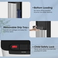 thumbnail image 3 of WATICE Self-Cleaning Bottom Loading Water Cooler Dispenser, 3 Temperature Settings - Hot, Cold & Room, Empty Bottle Indicator, Child Safety Lock, Ideal for Office, Home, Living Room, 3 of 7