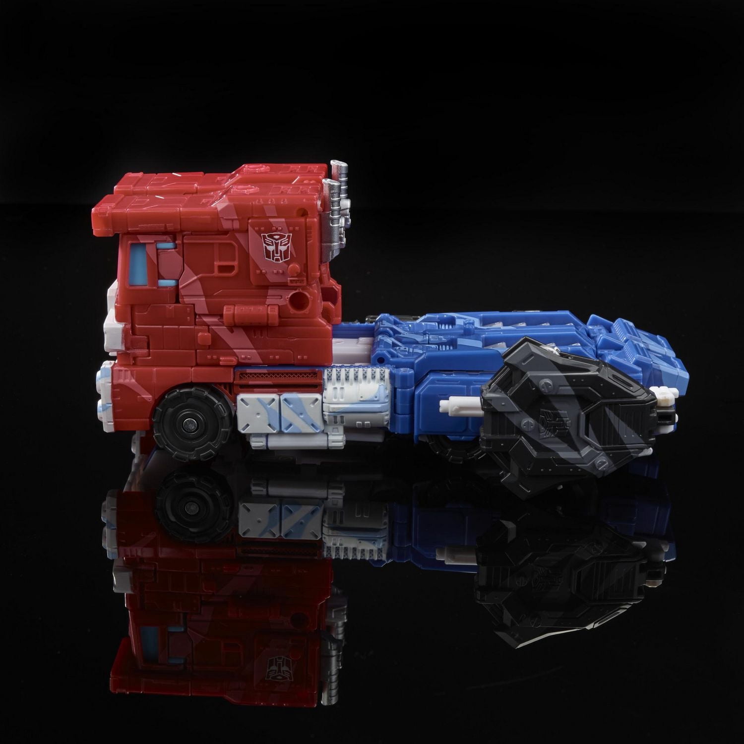 Jouets Transformers Generations War for Cybertron, édition spéciale 35e anniversaire WFC-S65, Optimus Prime du dessin animé classique, décoration par ombrage de celluloïd