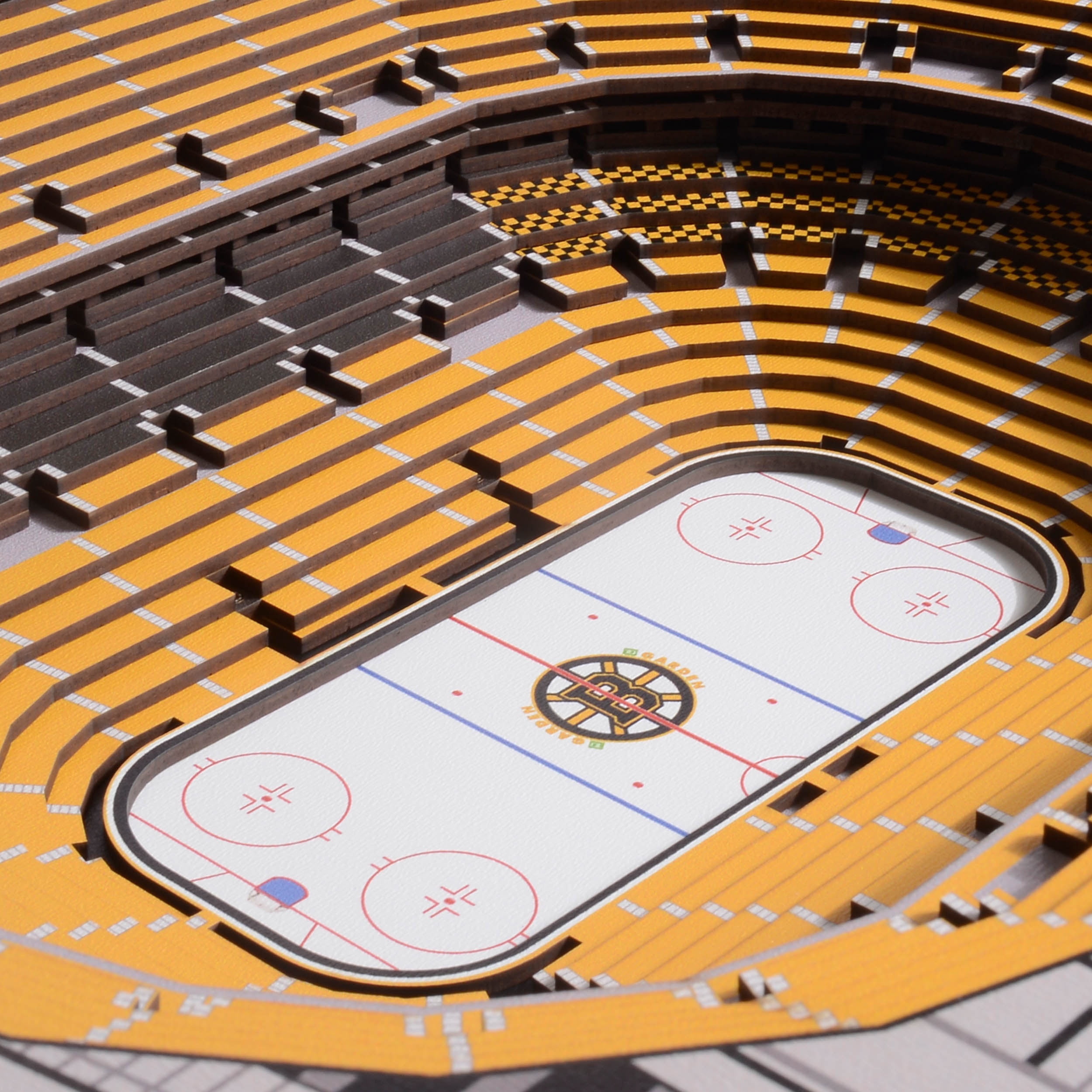 YouTheFan NHL Boston Bruins 25-layer Stadiumview Wall Art