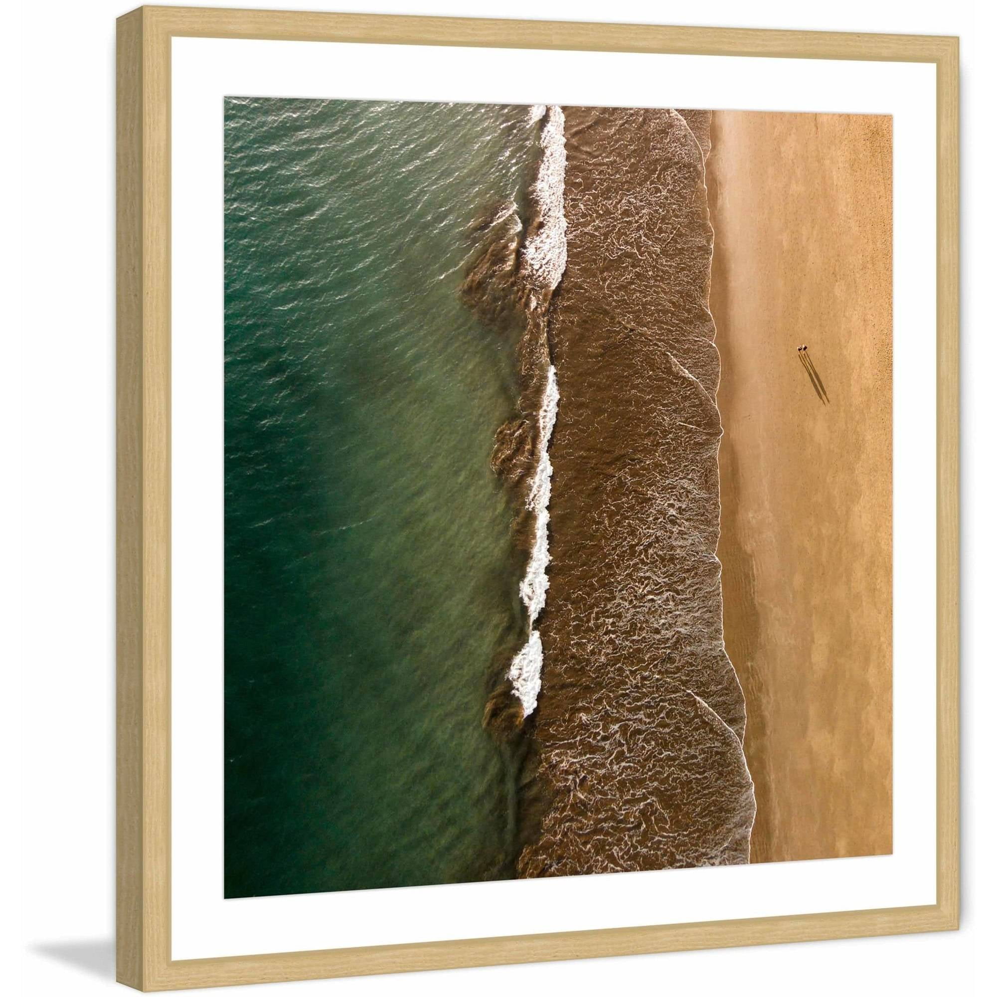 Marmont Hill "Sea Shore" by Karolis Janulis Framed Painting Print