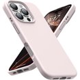 thumbnail image 1 of KOMI Designed for iPhone 16 Pro Case,Shockproof Liquid Silicone Protective Phone Case with Soft Anti-Scratch Microfiber Lining Ultra Slim Drop Protection Phone Cover 6.3 inch Dusty Pink, 1 of 5