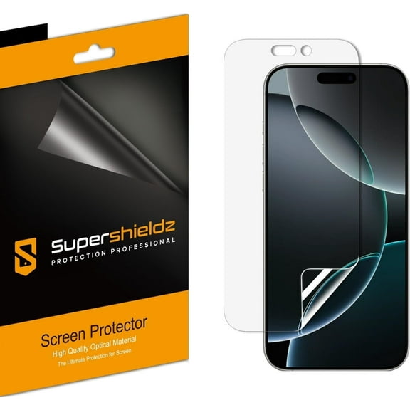 (3 Pack) Supershieldz Anti-Glare (Matte) Screen Protector Designed for iPhone 17/ iPhone 17 Pro/ iPhone 16 Pro (6.3 inch)