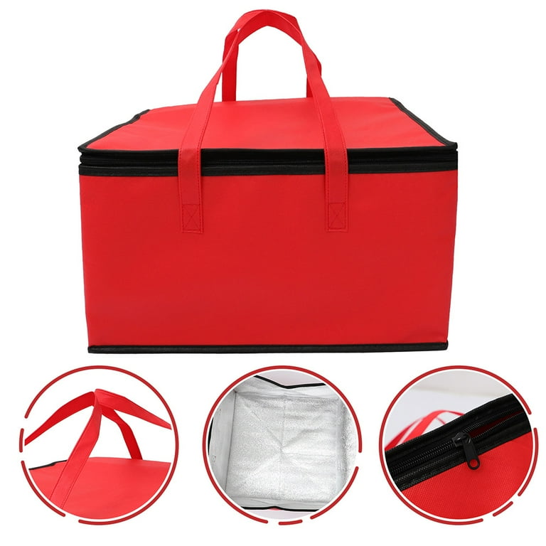 NUOLUX Cake Insulated Bag Large Capacity Delivery Bag Thermal Pizza Food Delivery Bag