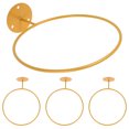thumbnail image 1 of Miangastore 4pcs Wall-mounted Ball Rack Iron Basketball Display for Sports Enthusiasts Shop, 1 of 8