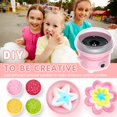 thumbnail image 5 of HIBIBUD 2026 New Cotton Candy Machine,Cotton Candy Maker for Kids Adults Candy Machine with Sugar Spoon and 10 Sticks Kitchen Supplies Birthday Party Gift Choice for Kids Children, 5 of 6
