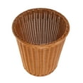 thumbnail image 6 of 2 Count Lid Bathroom Trash Can Rattan Office Travel, 6 of 8
