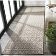 thumbnail image 3 of SAFAVIEH Sisal Performance Delia Geometric Indoor/Outdoor Runner Rug, Beige/Natural, 2'2" x 8', 3 of 16