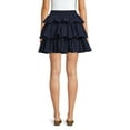 thumbnail image 3 of Time and Tru Women's Mini Skirt, 3 of 5