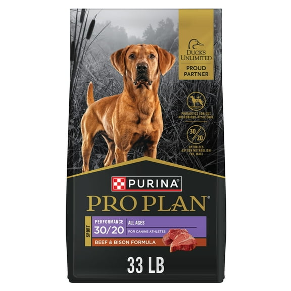 Purina Pro Plan Dog Food Sport Performance High Protein Beef and Bison Dry Dog Food