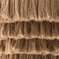 thumbnail image 5 of Pemberly Row 14"H Transitional Cotton and Iron Pendant in Natural/Brass, 5 of 6
