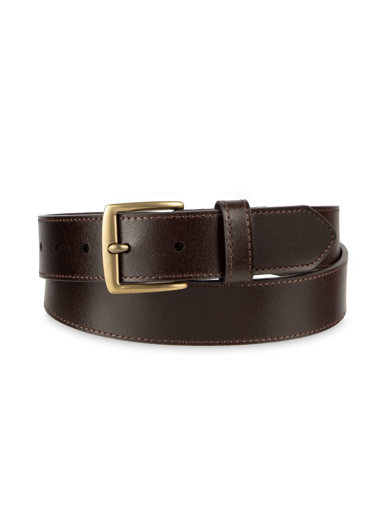 George Men's Casual Leather Belt