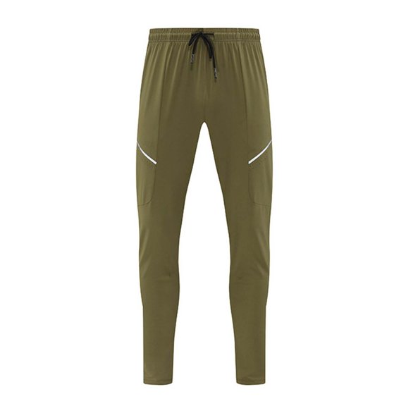 Men's Casual Pants Men's Outdoor Quick Drying Pants Hiking Casual Breathable Stretch Sports Loose Charging Army Green XL