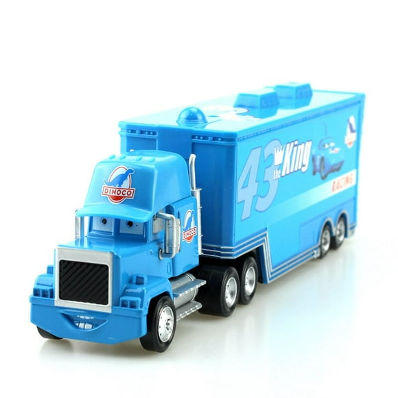 Disney Pixar Cars No.43 The King Mack Truck 1:55 Diecast Metal Alloy And Plastic Modle Cars Toys For Children Gift Juguetes