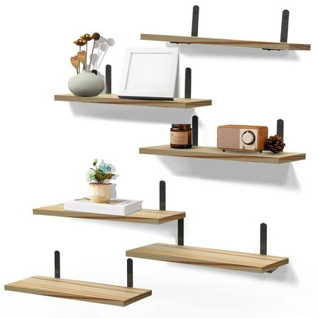 6 Sets Floating Shelves