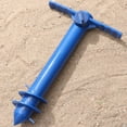 thumbnail image 3 of OULII Outdoor Umbrella Anchor Blue Plastic Ergonomic Handle for Beach Use 1Set, 3 of 8