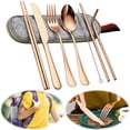 thumbnail image 4 of Picnic Siltware Conjunto Cubiertos Campamento Vajillas Al Aire Libre Con Acero Inoxidable para Acampar, 4 of 9