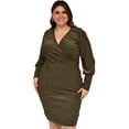 thumbnail image 4 of Vestido formal Roman Fashion/Tallas Extras, 4300 (Dorado) dorado 40 Roman Fashion Vestido extra 4300, 4 of 7