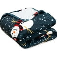 thumbnail image 7 of Christmas Snowman Throw Blanket 50x60 Inch Merry Christmas Blankets Soft Lightweight Cozy Plush Blanket for Holiday Xmas Christmas Decor Gifts, 7 of 7