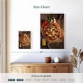 thumbnail image 4 of Elephant Stock Cheesy Handmade Pizza Wall Art - Vertical Canvas Wall Art - Kitchen Wall Decor - Food And Drink Canvas - Brown And Beige Decor - 16" x 24", 4 of 8