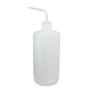 Unique Bargains Delivery Tube Design Liquids Measure Measuring Bottle Clear White 1000ml