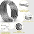thumbnail image 4 of Ensemble de Suspension Robuste de 87 Pcs pour Fil Photo - Anneau en D, Vis, MP-16, Argent/or, 4 of 8