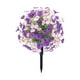 thumbnail image 1 of Flores artificiales Decoración del jardín topiario Vigidor de bricolaje Decedente de decoración de bodas Plantas con estaca para un regalo de paisaje Púrpura, 1 of 8