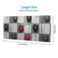 thumbnail image 4 of Disketp Gaming Mouse Pad Cherries Laid Pattern Large Mouse Mat Long Extended Desk Pad Non-Slip Rubber Mice Pads Stitched Edges Thin Pad (11.8x31.5 Inch), 4 of 9