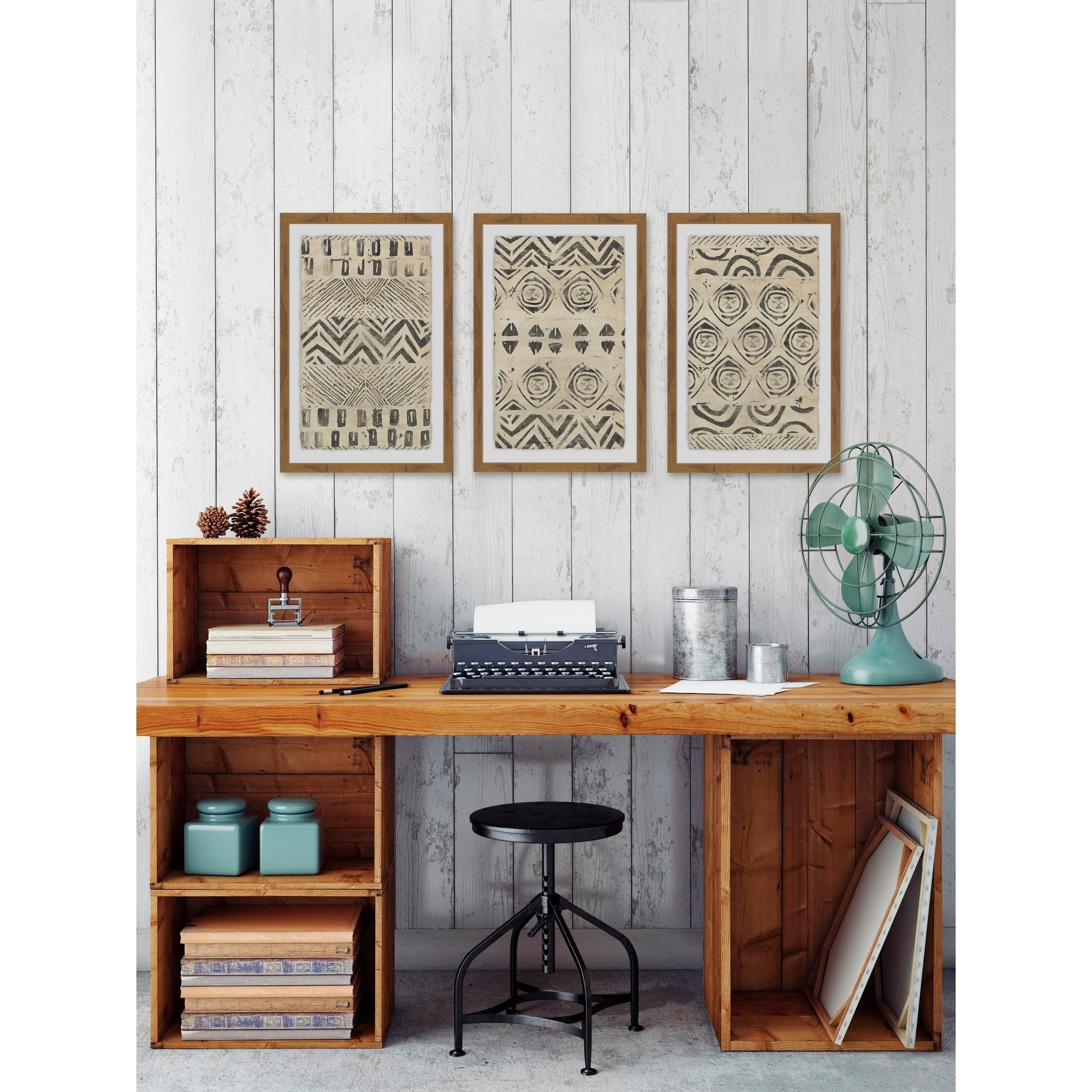 Marmont Hill Pattern Bazaar Triptych