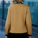 thumbnail image 4 of Tops de Manga Larga de las Mujeres Botón Casual Patchwork Up Turndown Collar Blusa Top de Moda de las Mujeres Tops de Manga Larga, 4 of 6