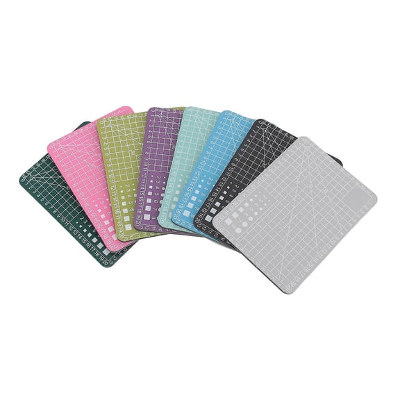 Self Healing Cutting Mat with Grid 8 Colors Double Sided Clear Scale Versatile Cutting Sewing Mat for Crafts Sewing and All Arts