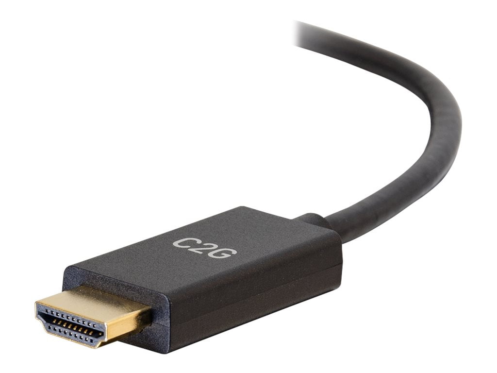 C2G HDMI/Mini DisplayPort Audio/Video Cable 3 ft HDMI/Mini DisplayPort A/V Cable for Notebook