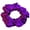 Plum, variant on Fashionable Soft Silk Hairband Scrunchie Delicate Hair Decoration Styling Accessory for Various Hairstyles and Occasion