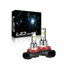 IHNZCB H11 LED Headlight Low Beam/Fog Light Bulb Conversion Kit 6000K Clear White Pack of 2