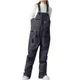 thumbnail image 2 of successthop Bib Ski Pants Womens Space Spaceman Outfit Shiny Carnival Overall Long Sleeve Jumpsuit Astronaut Couple Space Role Play Fancy Dress Black 2XL, 2 of 4